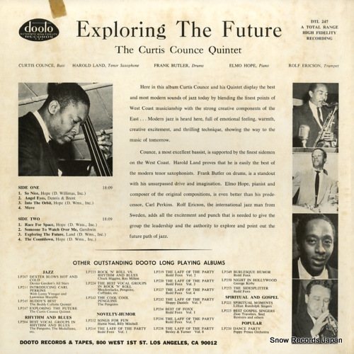 COUNCE, CURTIS exploring the future DTL247