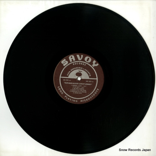 NAVARRO, FATS fats-bud-klook-sonny-kinney (memorial album number one) MG-12011