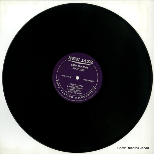 SIMS, ZOOT good old zoot NJLP8280 / ST8280