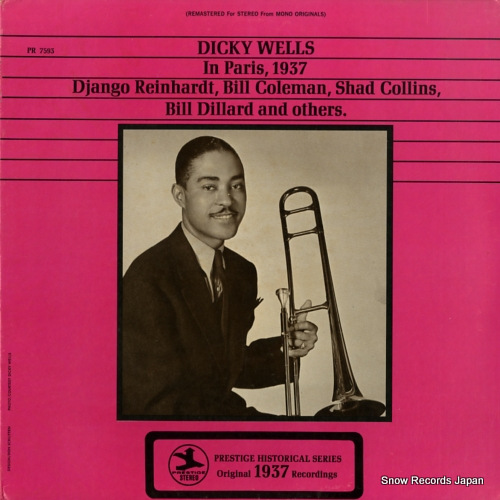 WELLS, DICKY dicky wells in paris PRST7593