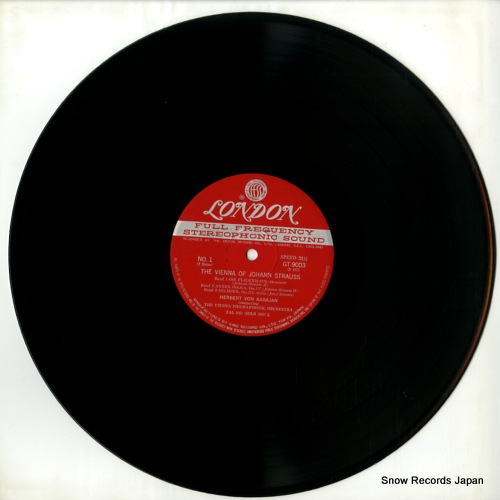KARAJAN, HERBERT VON the vienna of johann strauss GT9003