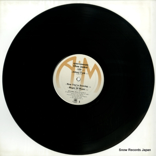 JANKEL, CHAS questionnaire SP-6-4885