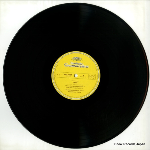 FISCHER-DIESKAU, DIETRICH schubert; lieder volume 2 MG8537