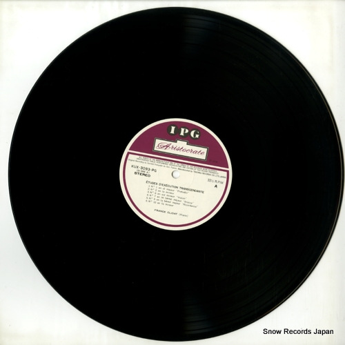 CLIDAT, FRANCE liszt; etudes d'execution transcendante etc. KUX-3093-PG