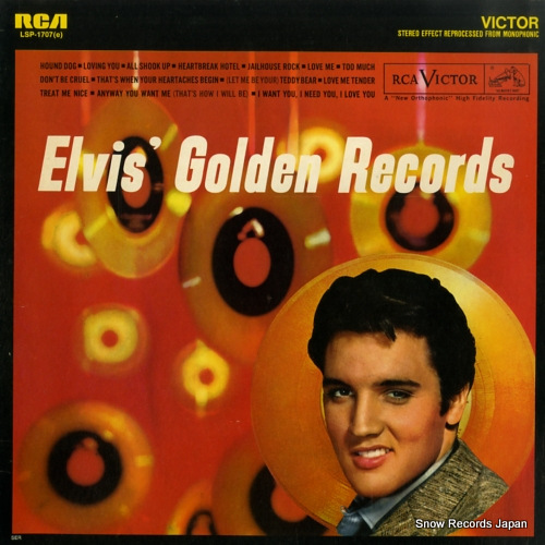PRESLEY, ELVIS elvis' golden records LSP-1707(E)