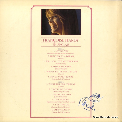 HARDY, FRANCOISE en anglais ECPO-83
