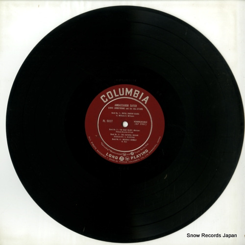 ARMSTRONG, LOUIS ambassandor satch PL5037
