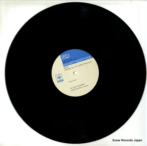 BERNSTEIN, LEONARD mahler; symphony no.2 