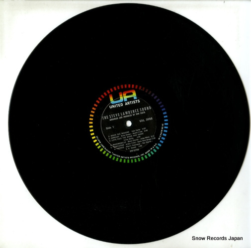 LAWRENCE, STEVE the steve lawrence sound UAL3098