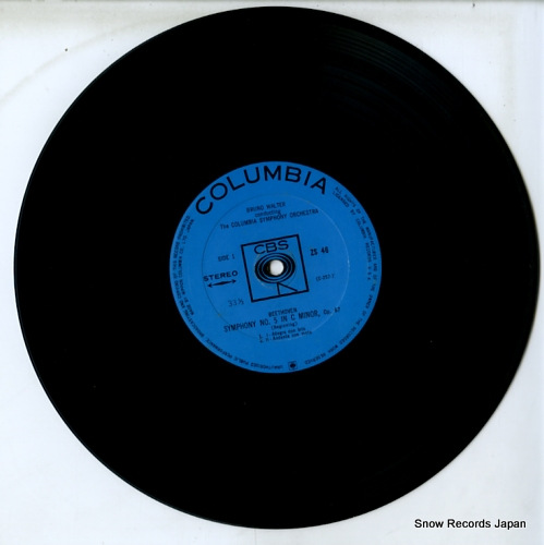 WALTER, BRUNO beethoven; symphony no.5 ZS-46