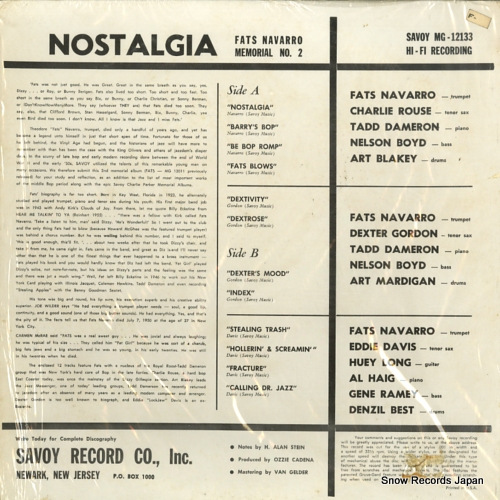 V/A nostalgia MG-12133