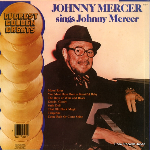 MERCER, JOHNNY johnny mercer sings johnny mercer EV-4107