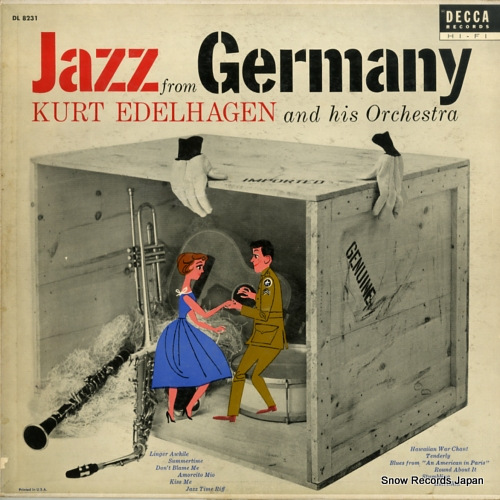 EDELHAGEN, KURT jazz from germany DL8231