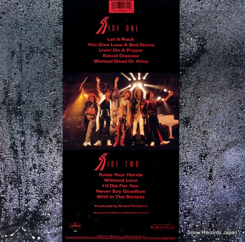 BON JOVI slippery when wet 830264-1M-1