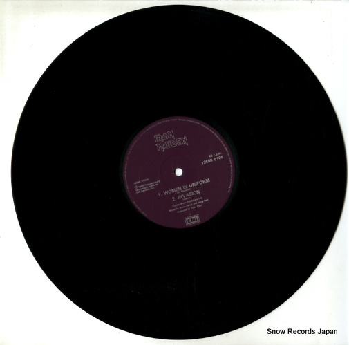 IRON MAIDEN women in iniform EMI5105