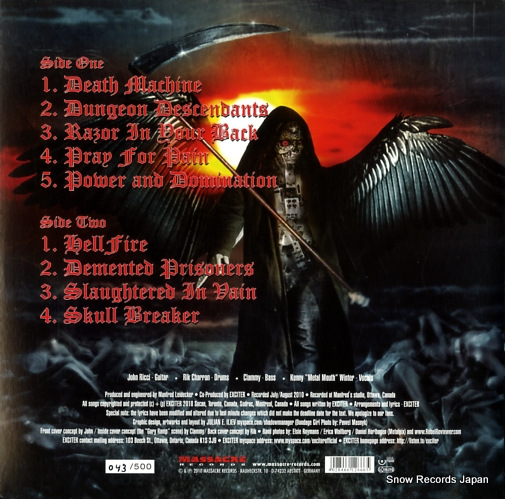 EXCITER death machine MASLP0666