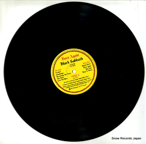 BLACK SABBATH born again VERL8
