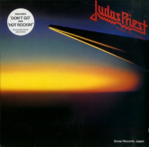 JUDAS PRIEST point of entry 84834