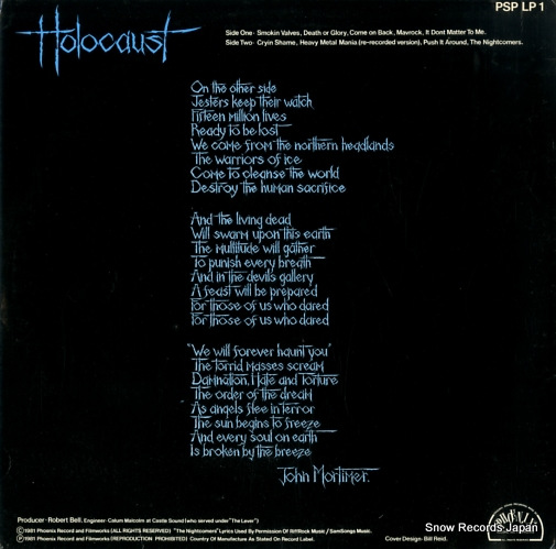 HOLOCAUST the nightcomers PSPLP1