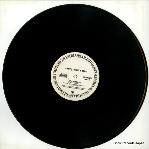 EARTH, WIND AND FIRE let's groove / in the stone CBS-13-1679