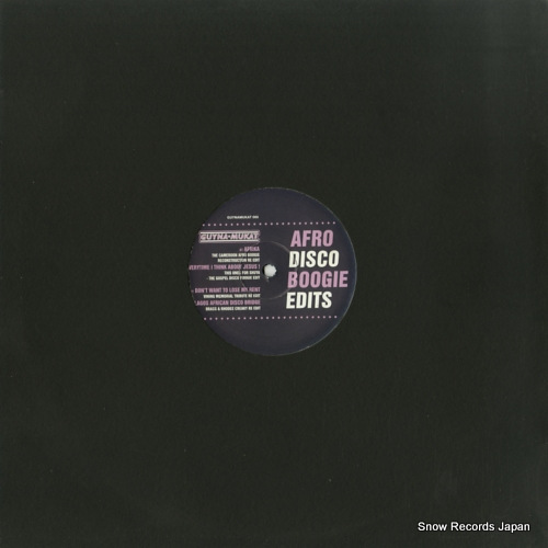 GUYNAMUKAT afro disco boogie edits volume five GUYNAMUKAT005