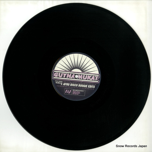 GUYNAMUKAT afro disco boogie edits volume five GUYNAMUKAT005