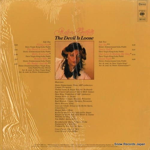 PUTHLI, ASHA the devil is loose S81443