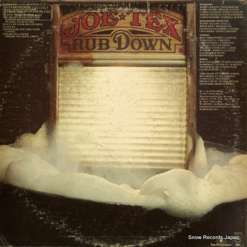 TEX, JOE rub down JE35079