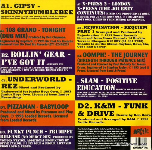V/A the cream of underground house vol.2 KOLDLP003