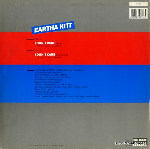 KITT, EARTHA i don't care 608.796