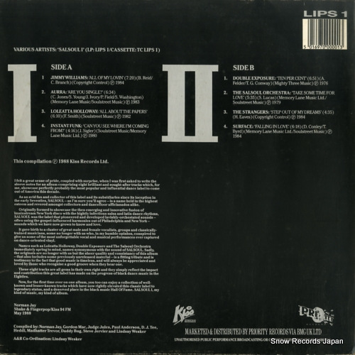 V/A salsoul 1 LIPS1