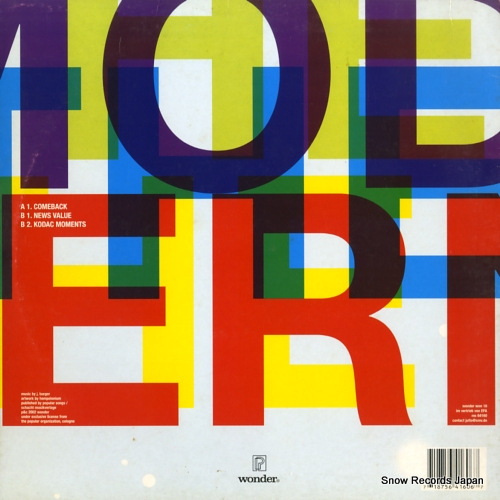 MODERNIST, THE come back WON10