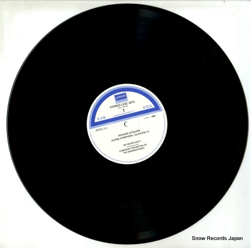 SOLTI, GEORGE richard strauss; alpine symphony L25C-3013