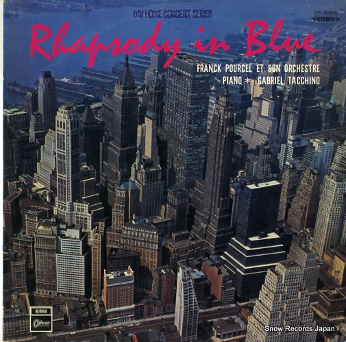 POURCEL, FRANCK rhapsody in blue OP-8566
