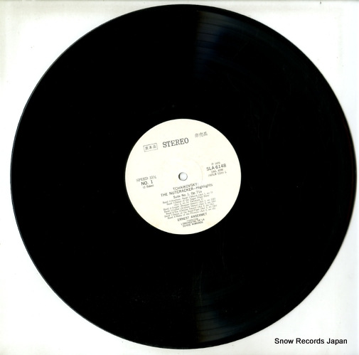 ANSERMET, ERNEST tchaikovsky; the nutcracker highlights SLA6148