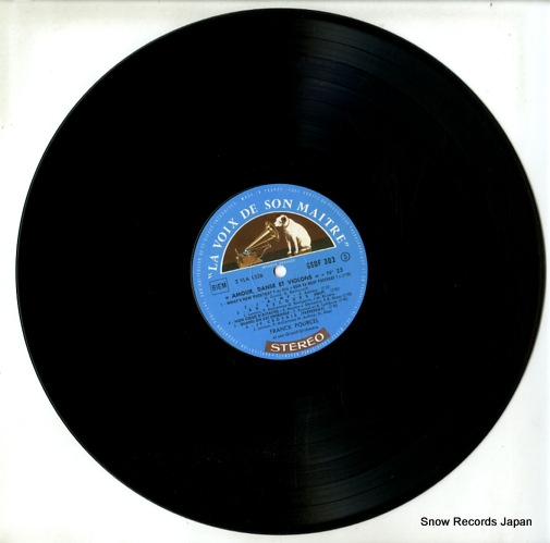 POURCEL, FRANCK amour danse et violons no.25 GSDF302 / FELP302