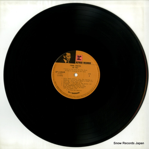 SINATRA, FRANK my way QP-11002R