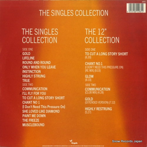 SPANDAU BALLET the singles collection SBTVD1