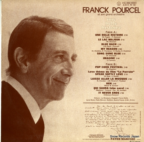 POURCEL, FRANCK une belle histoire 2C062-15557