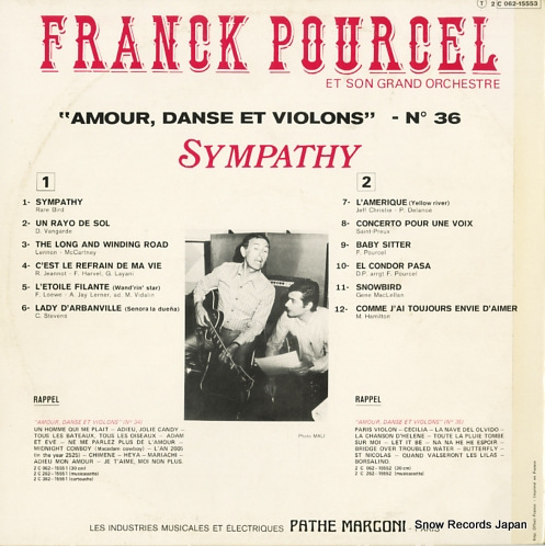 POURCEL, FRANCK sympathy 2C062-15553/5C062-15553