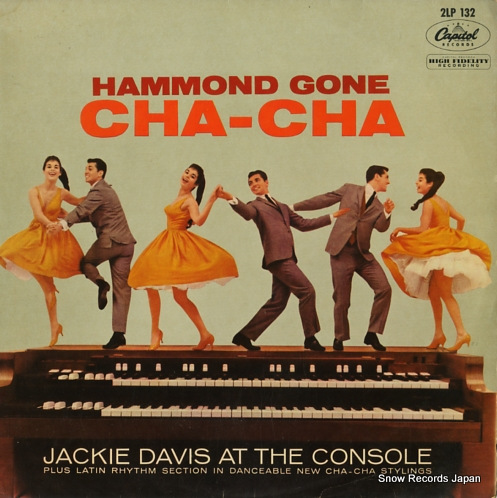 DAVIS, JACKIE hammond gone cha cha 2LP132