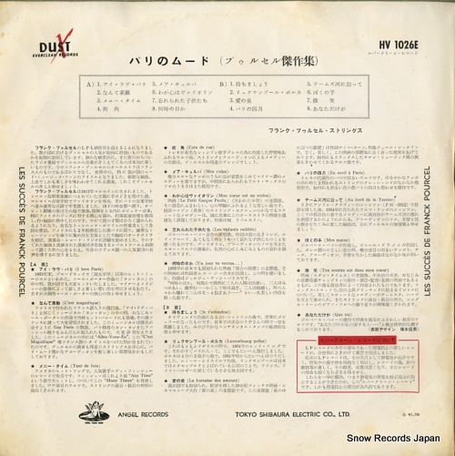 POURCEL, FRANCK panorama du paris HV1026E