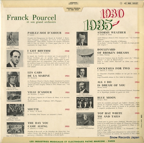 POURCEL, FRANCK vol.2 1930-1935 2C062-10127