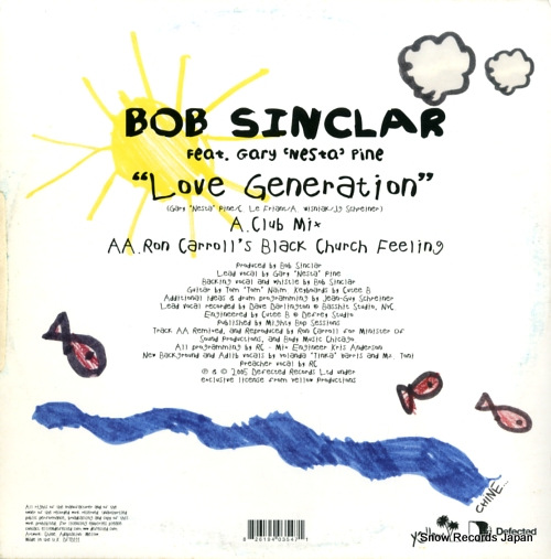 SINCLAR, BOB love generation DFTD111