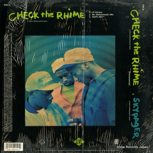 A TRIBE CALLED QUEST check the rhime 01241-42010-1