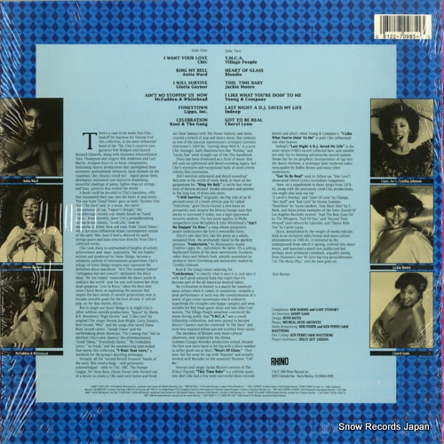V/A the disco years, vol.2: on the beat (1978-1982) R170985