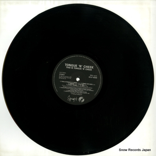 TONGUE 'N' CHEEK this is tongue 'n' cheek SYLP6006
