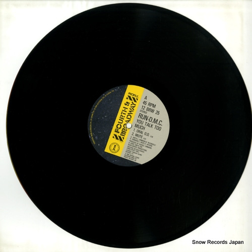 RUN-DMC you talk too much 12BRW25