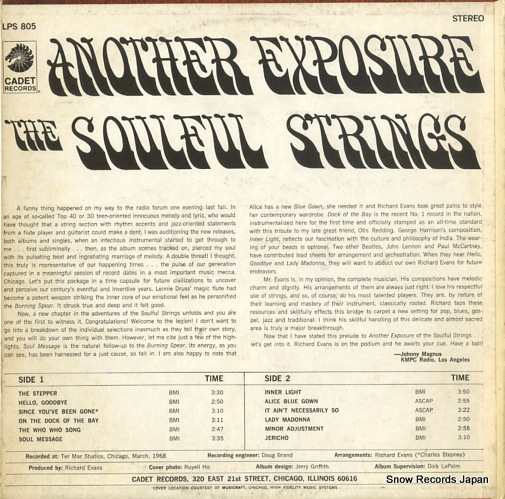 SOULFUL STRINGS, THE another exposure LPS805