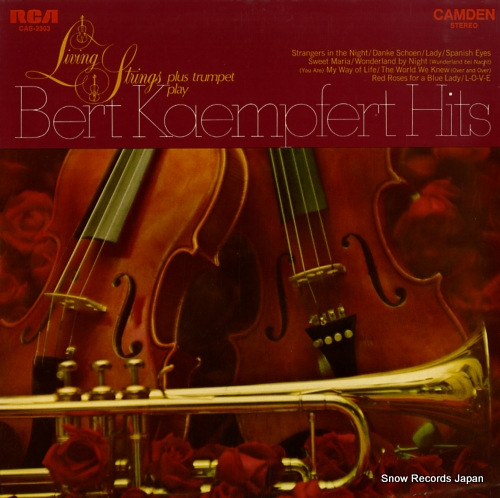 LIVING STRINGS PLUS TRUMPET bert kaempfert hits CAS-2303